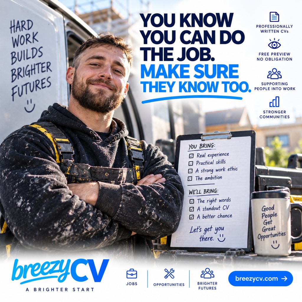 BreezyCV tailoring CVs to optimise your employability